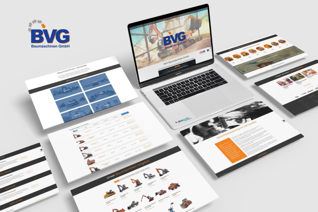 BVG Baumaschinen GmbH - Webdesign