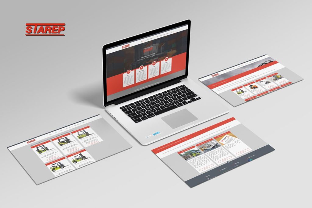 Starep GmbH - Webdesign