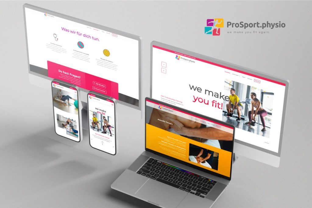 Webdesign - ProSport.physio
