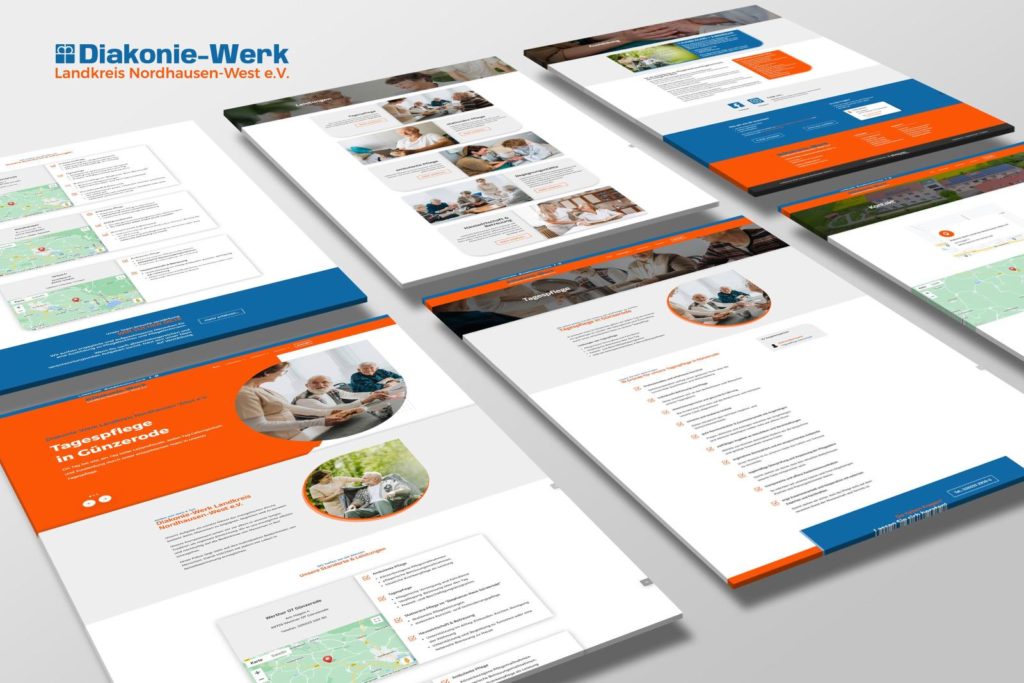Diakonie-Werk - Webdesign