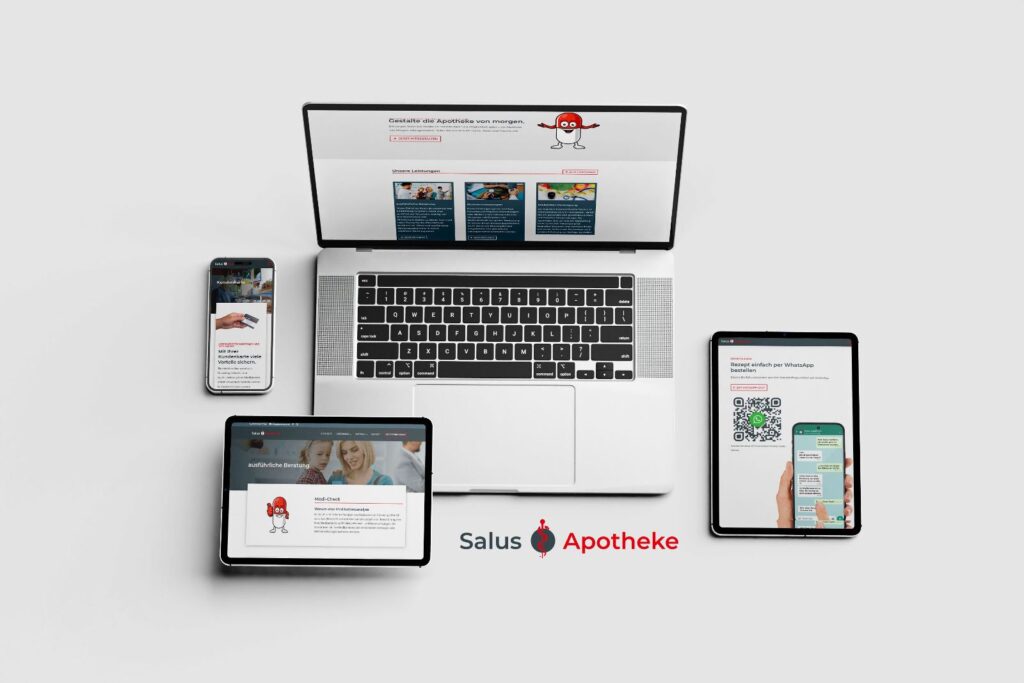 Salus Apotheke - Webdesign